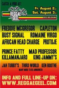 Belgium Geel Reggae Fest